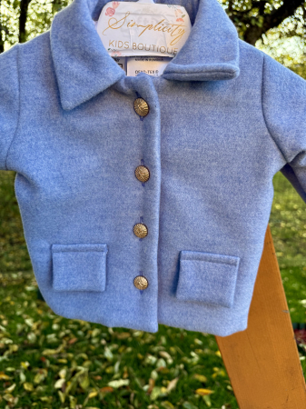 Palton baietei Carol Bleu [1]