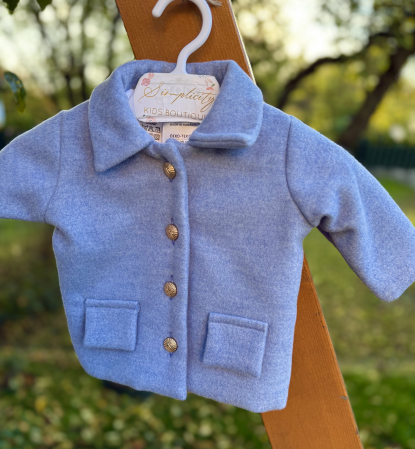 Sacouri si veste - Palton baietei Carol Bleu