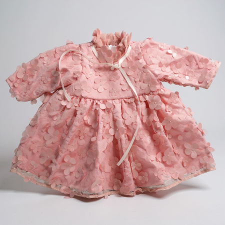 Rochii - Rochie botez Agnes roz