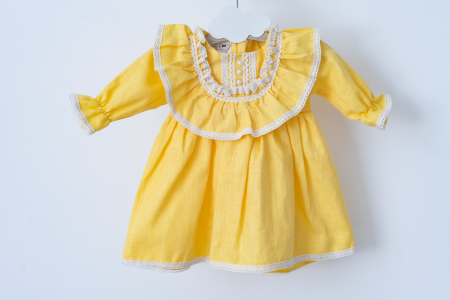 SPECIAL PRICE - Rochie fetite Avery - Galben