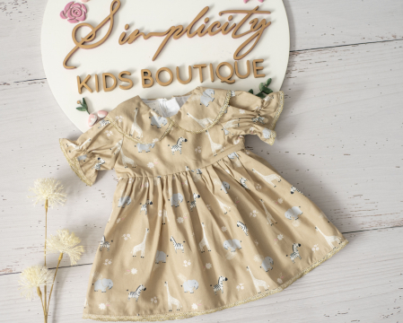 SPECIAL PRICE - Rochie fetite botez Animals