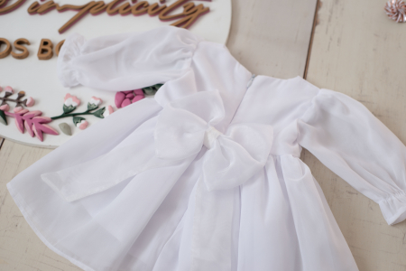 Rochie fetite botez din voal Martha [1]