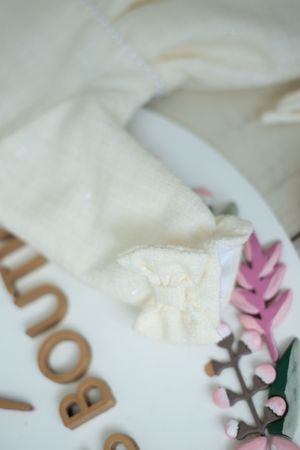 Rochie fetite botez stofa Ivory [1]