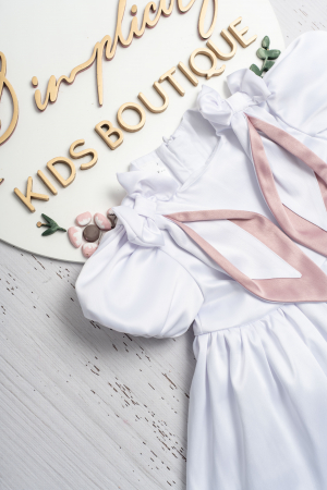 Rochie fetite Bunny alb [1]