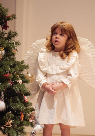 Rochie fetite Celeste Ivory [1]