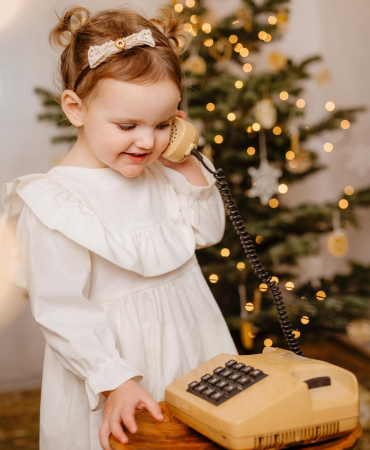 Rochie fetite Celeste Ivory