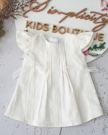Rochii - Rochie fetite Claire Ivory