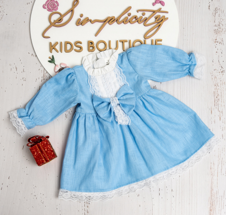 Fetite  - Rochie fetite Myra Blue