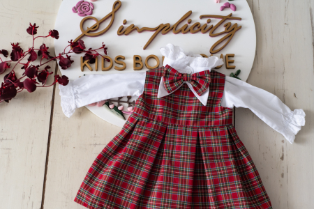 Set sarafan si camasa fetite Camelia [1]