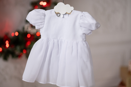 Rochie botez fetite Milla alba [1]