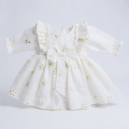 Fetite  - Rochie fetite Lara maneca lunga
