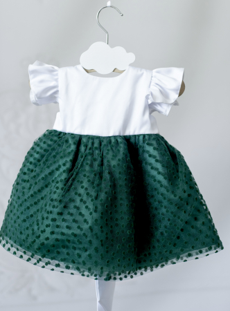 Fetite  - Rochita botez Alina Green