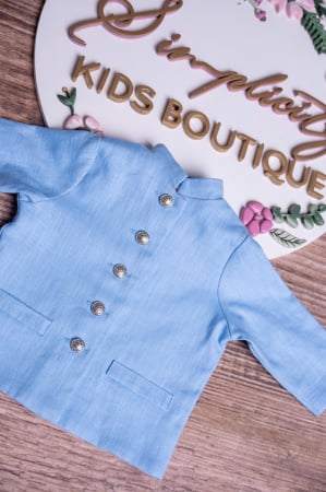 Sacou botez baieti blue [1]