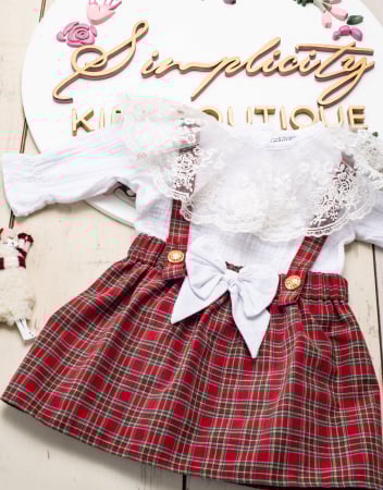 Rochii - Set fetite camasa - fusta Adelina