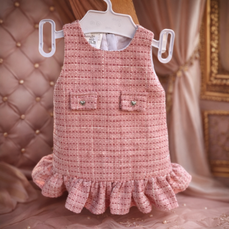 Winter Sale ✅ - Sarafan fetite stofa roz