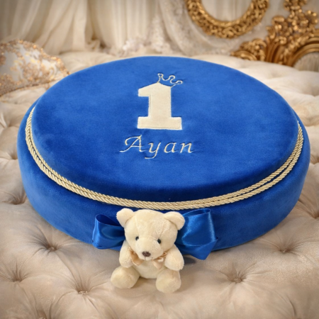 Seturi Aniversare 1 an - Set taierea motului albastru ursulet