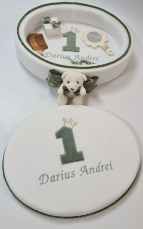 Seturi Aniversare 1 an - Set aniversar White Bear +capac