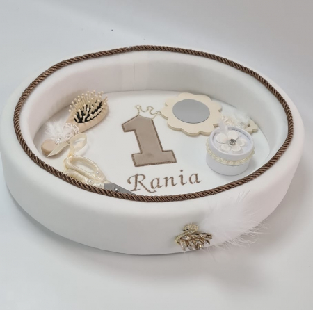 Seturi Aniversare 1 an - Set aniversar beige Swan
