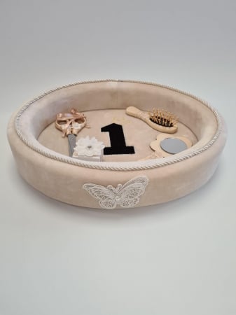 Seturi Aniversare 1 an - Set aniversare Velvet Beige Butterfly