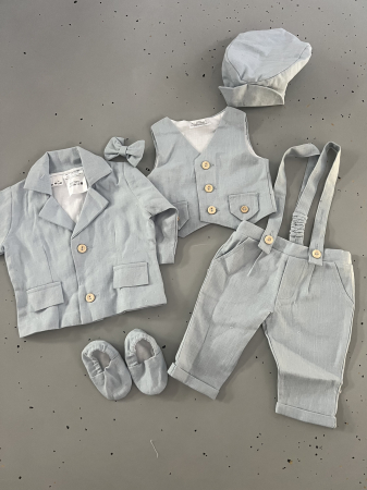 SPECIAL PRICE - Set botez 6 piese blue