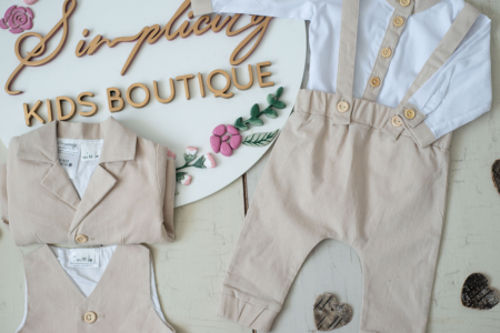 Set complet botez Beige Allan [3]