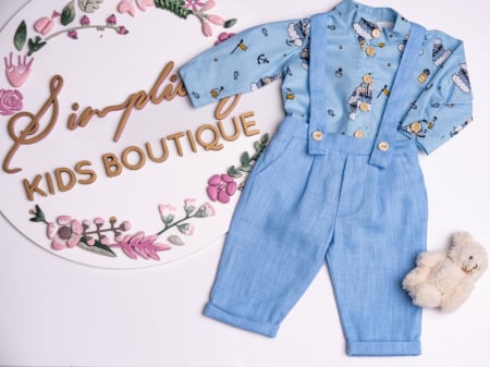 Set botez Boat - Blue [3]