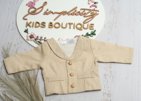 Set botez Angelo Beige - 3 piese [5]