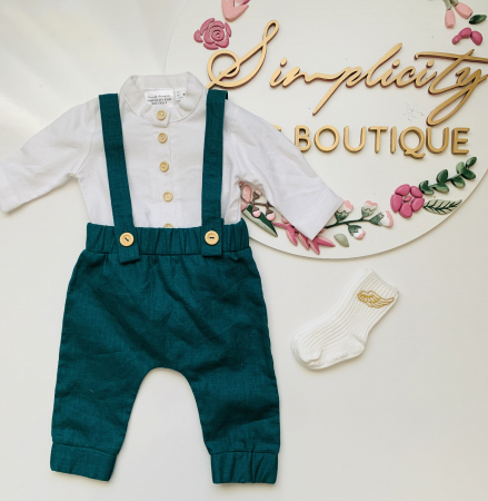 Trusou botez Angel + Costumas Angel Green [1]
