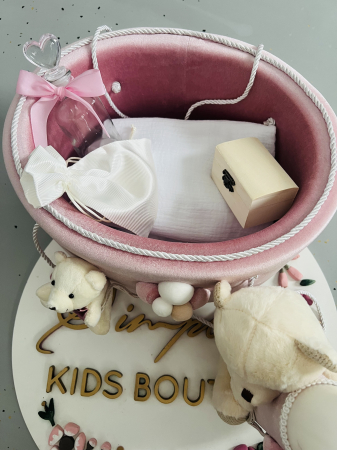 Trusou botez Luxury Big-Bear Pink [1]