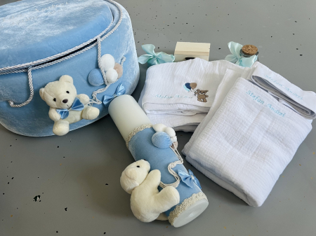 Trusou botez Luxury Baby Blue [1]