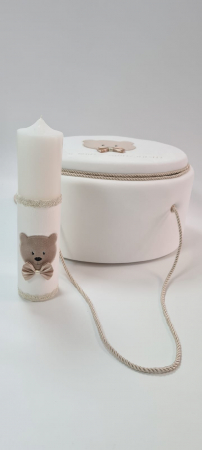 Trusou botez Baby Bear White [1]