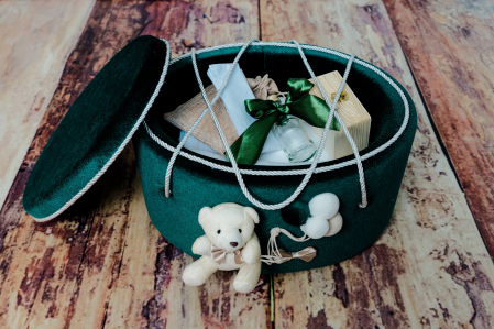 Trusou botez Luxury Green + costum botez Safari [1]