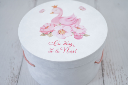 Trusou botez Swan white [2]
