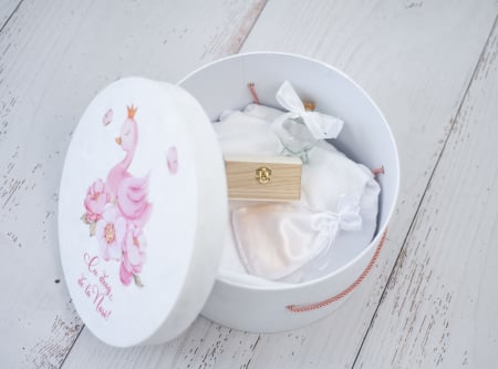 Trusouri de Botez - Trusou botez Swan white