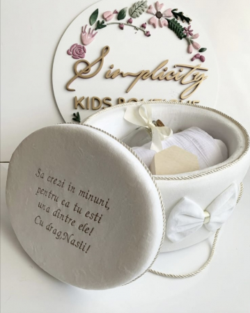 Trusouri de Botez - Trusou Botez Luxury White