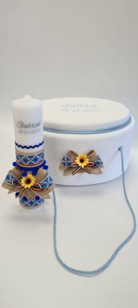 Trusouri de Botez - Trusou botez Traditional Blue