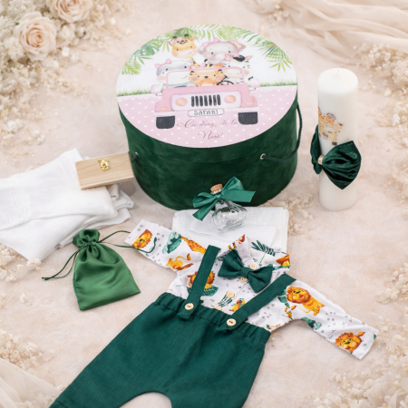 Trusouri botez baieti - Trusou botez Safari  + Costum