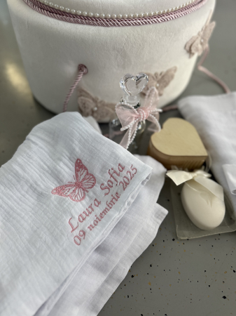 Trusou botez - fluturi roz [1]