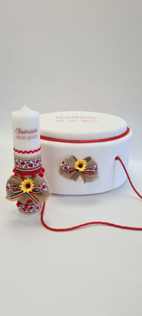 Trusouri de Botez - Trusou botez Traditional Red
