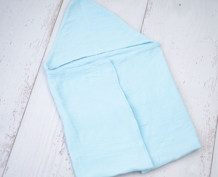 Trusou Pure Blue din muselina - livrare rapida [4]