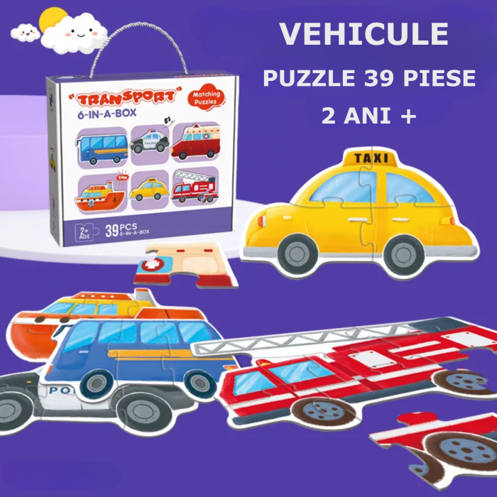 puzzle copii 2 ani mijloace de transport [4]