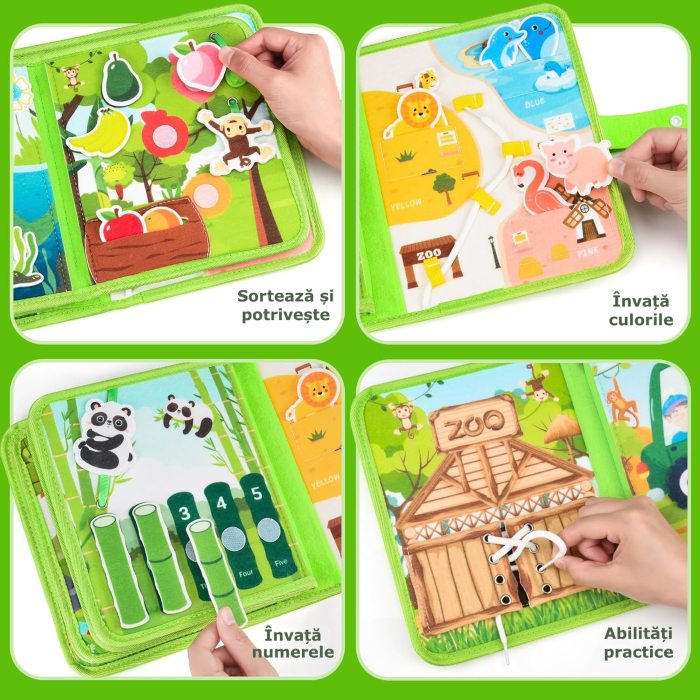 carte senzoriala Montessori animale de la zoo [2]