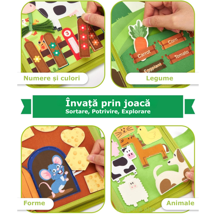 carte senzoriala Montessori animale de la ferma [4]