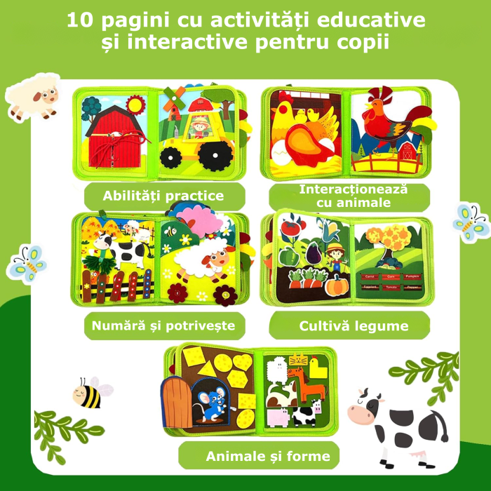 carte senzoriala Montessori animale de la ferma [2]