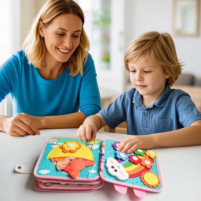 Carte senzoriala Montessori model iepure [8]