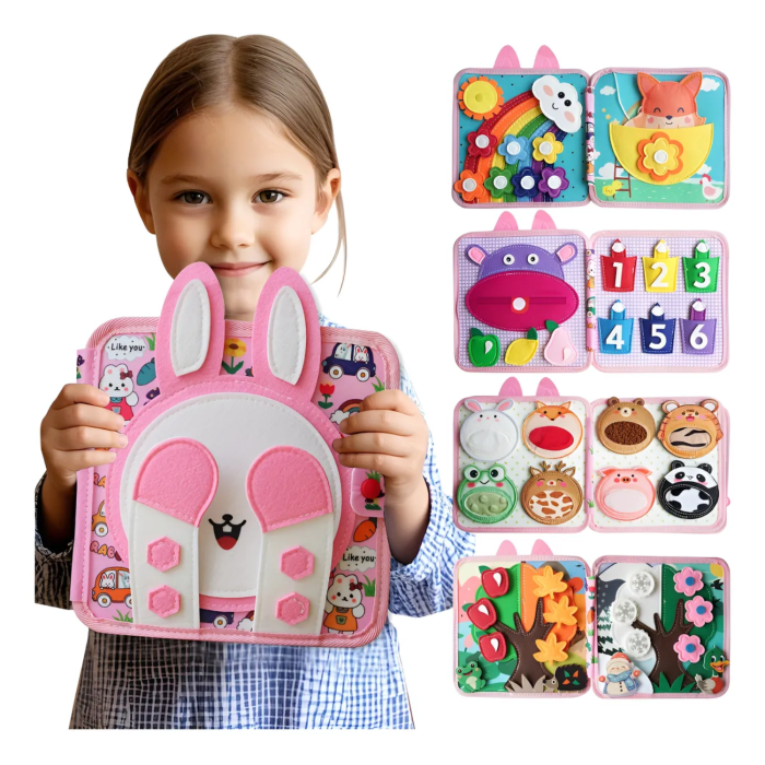 Carte senzoriala Montessori model iepure [7]