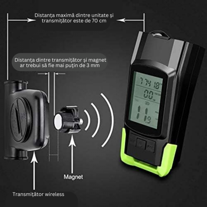 Ciclocomputer pentru bicicleta [9]