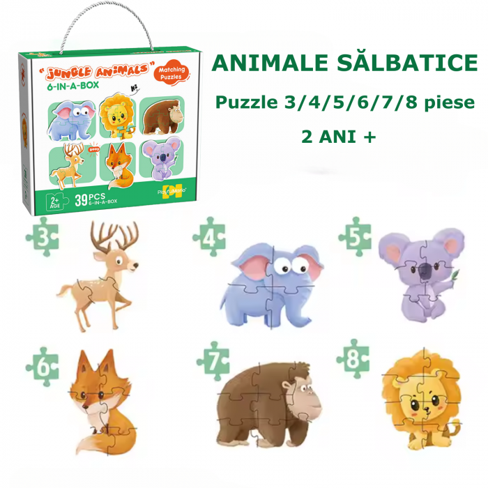 puzzle copii 2 ani animale salbatice [3]