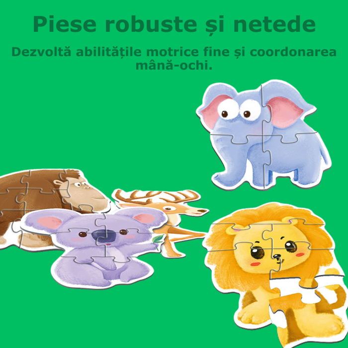 puzzle copii 2 ani animale salbatice [4]