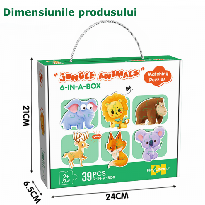 puzzle copii 2 ani animale salbatice [6]